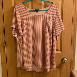 Black and Pink Blouse
